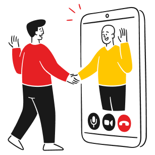 Telecommunication illustration