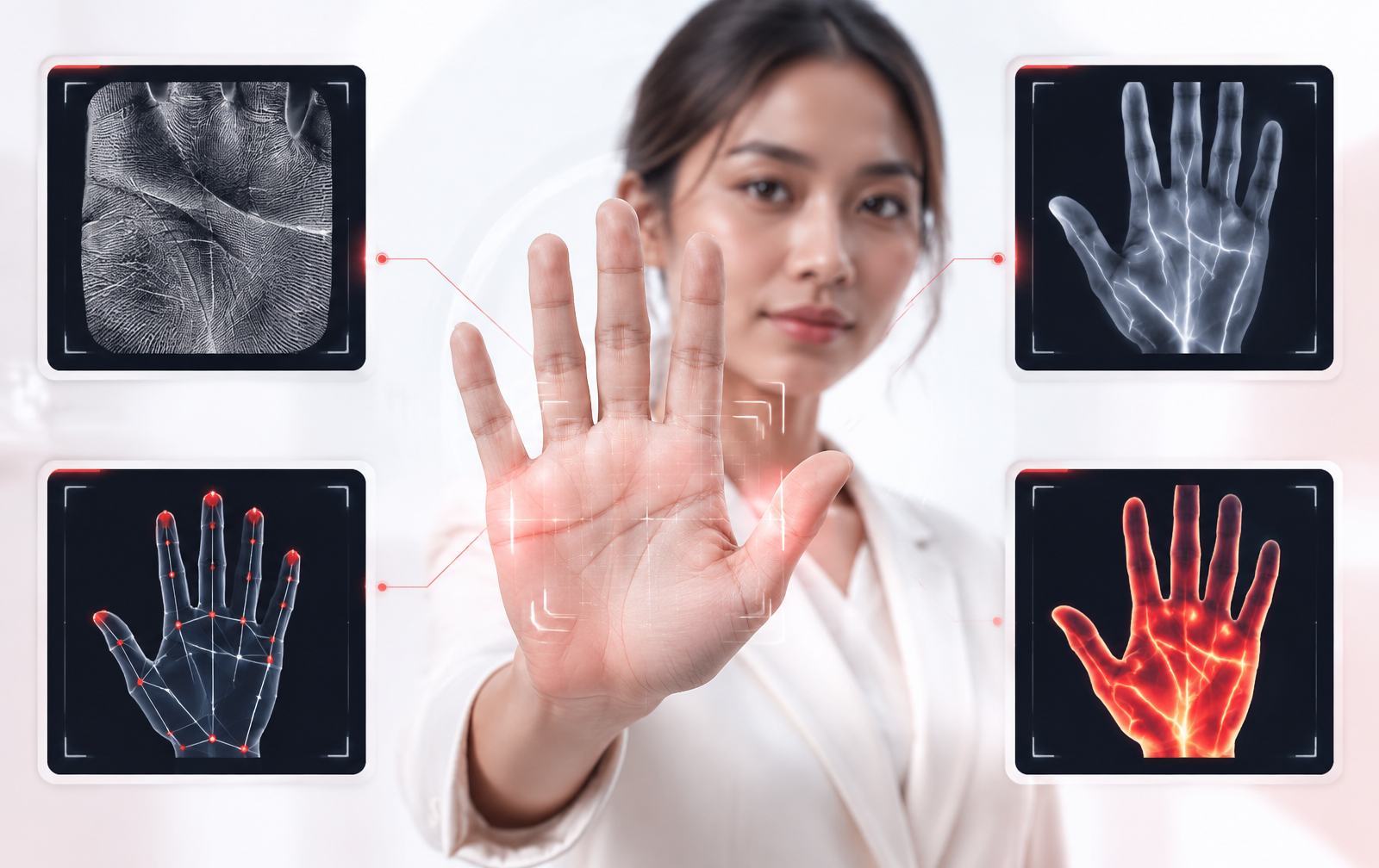 Key Recognition Parameters in Palm Biometrics
